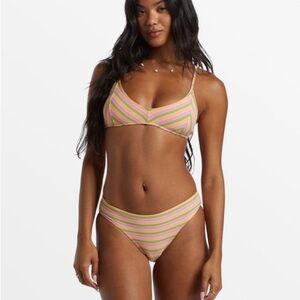 NWT Billabong Hightide Tanking Lowrider Bikini Bottom Size S